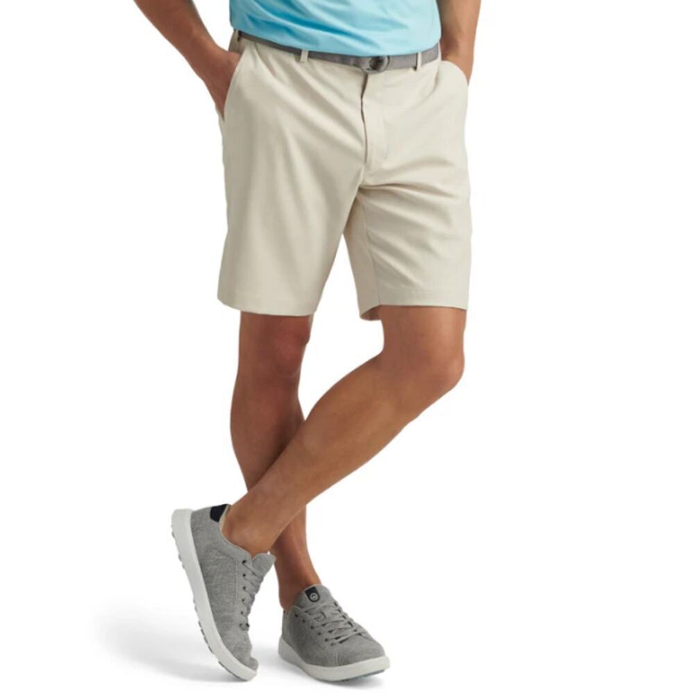 Peter Millar Men's Stone Salem Performance Shorts Size 38